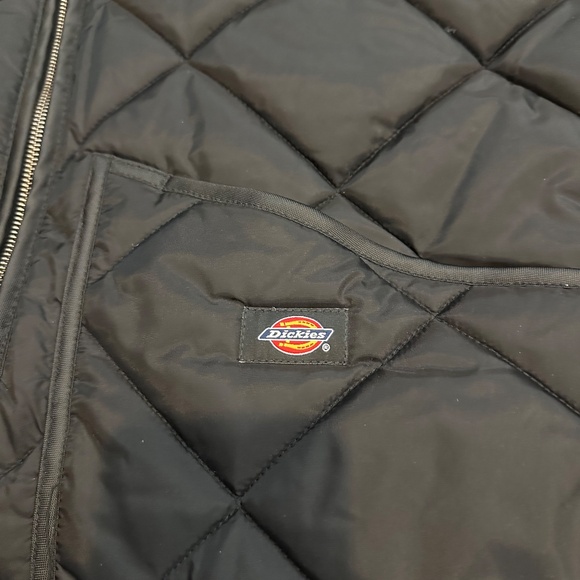 Dickies Men's Diamond Quilted Nylon Vest Size Large Like NEW! - Picture 2 of 14